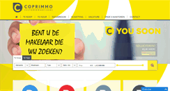 Desktop Screenshot of coprimmo.be